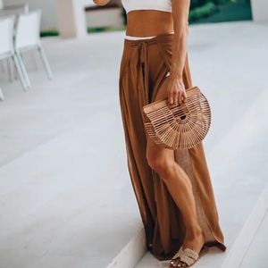 Indah Eclipse Pants Size XS in Rust